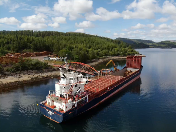 Timber ship